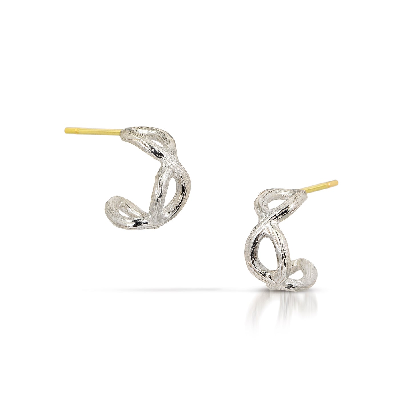 Infinity Hoop Earrings - Small