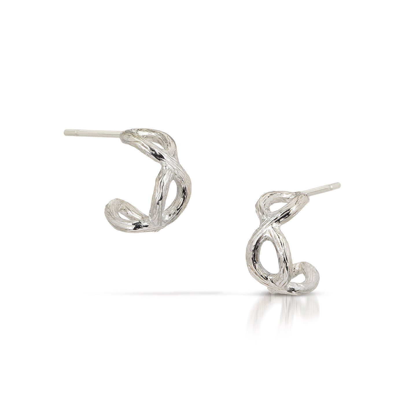 Infinity Hoop Earrings - Small