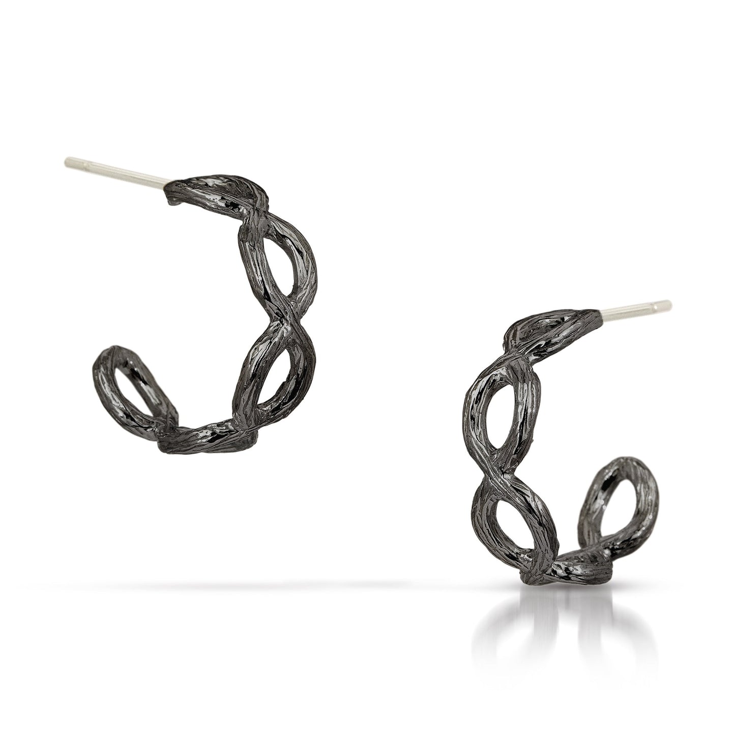 Infinity Hoop Earrings - Medium