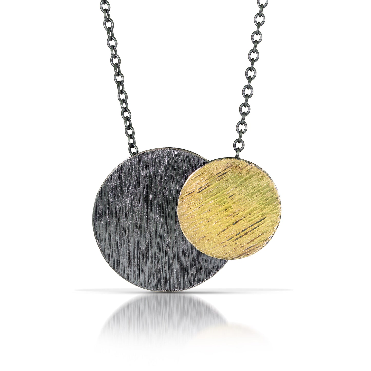 Black & Gold Eclipse Necklace